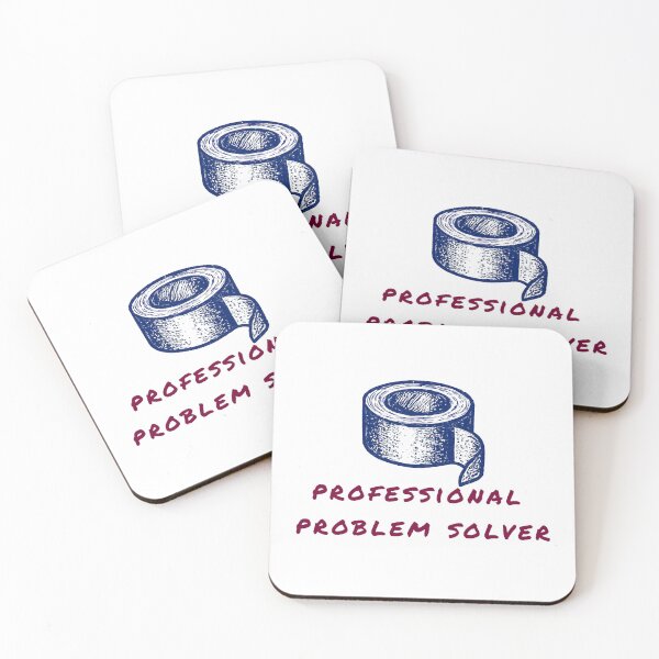 Item preview, Professional Problem Solver Duct Tape T-Shirt designed and sold by DirtyBeards.