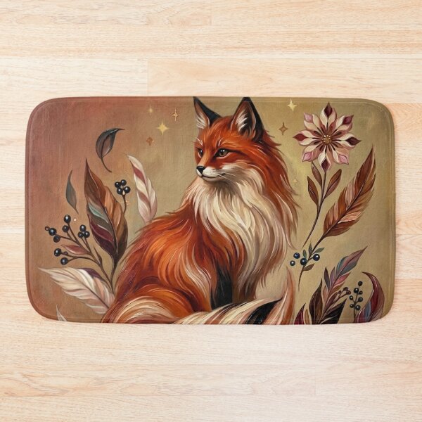 Item preview, Bougie Boho Cat Named Foxy designed and sold by Eclectic Monkey.