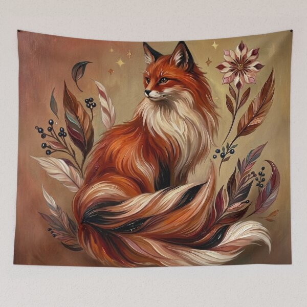 Item preview, Bougie Boho Cat Named Foxy designed and sold by Eclectic Monkey.