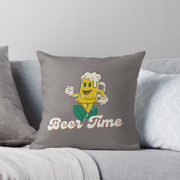 Item preview, Beer Time Funny Beer Lover Shirt, Vintage Drinking Graphic Tee, Retro Beer Mug Cartoon T-Shirt, Brewery Gift, Comfort Colors designed and sold by Xtusdior.