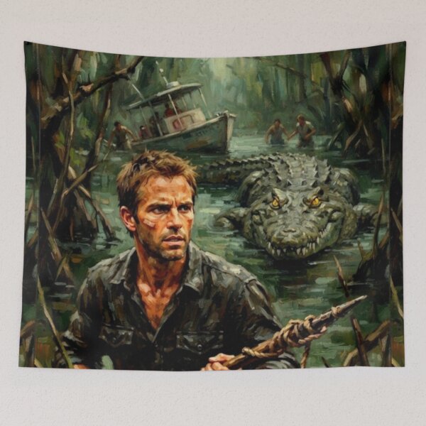 Item preview, Rogue Survival Thriller Fine Art Tribute designed and sold by Art's Diner.