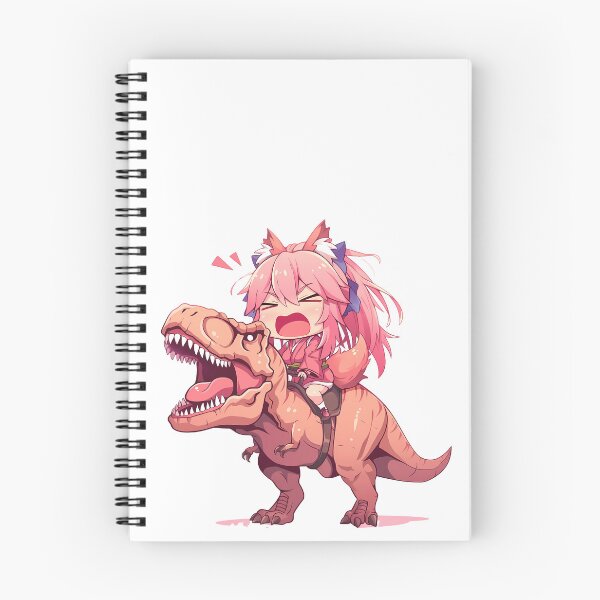 Item preview, Tamamo no Mae Fate Grand Order Dinosaur Chibi Adventure designed and sold by Dashsopaner.