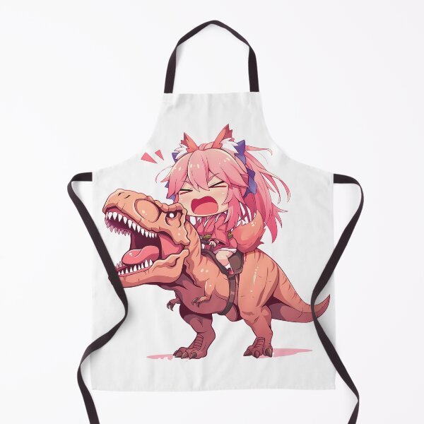 Item preview, Tamamo no Mae Fate Grand Order Dinosaur Chibi Adventure designed and sold by Dashsopaner.