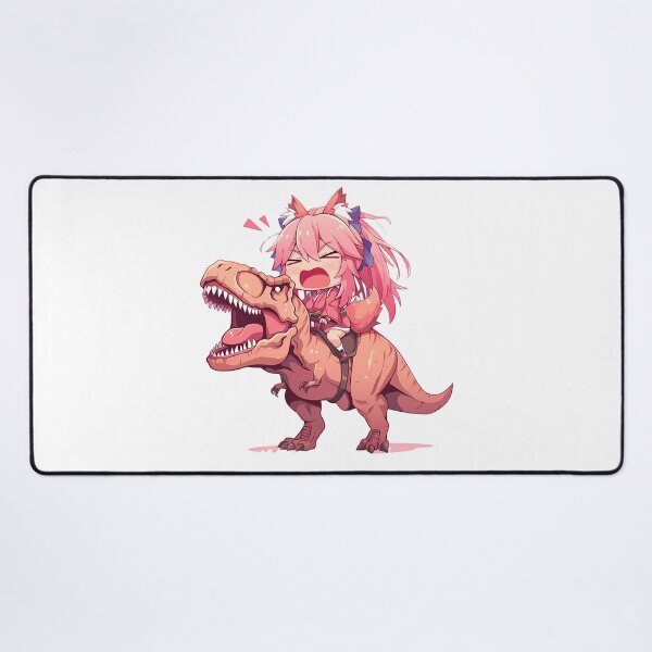 Item preview, Tamamo no Mae Fate Grand Order Dinosaur Chibi Adventure designed and sold by Dashsopaner.
