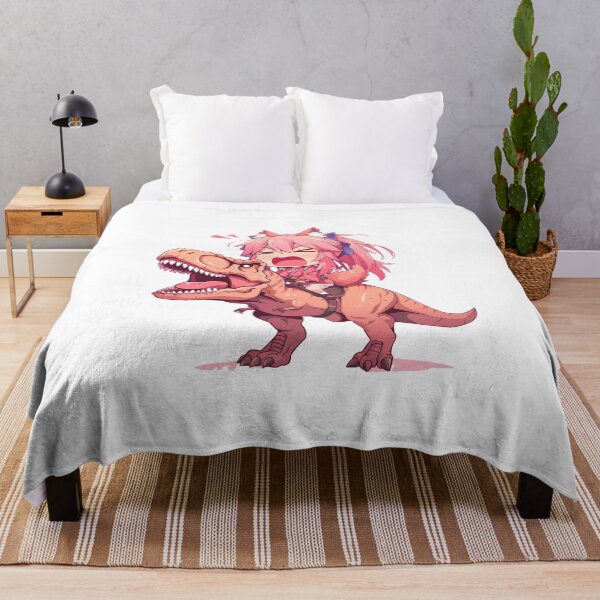 Item preview, Tamamo no Mae Fate Grand Order Dinosaur Chibi Adventure designed and sold by Dashsopaner.