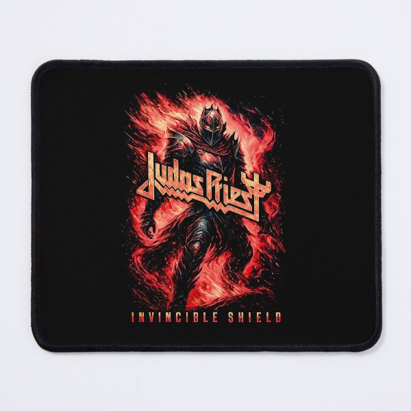 Item preview, Judas Priest - Invincible Shield: A Dynamic Heavy Metal Graphic designed and sold by interdesigner.