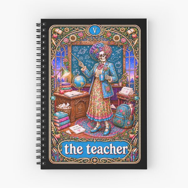 Item preview, Funny Tarot Skeleton - The Teacher designed and sold by Travelslightly.