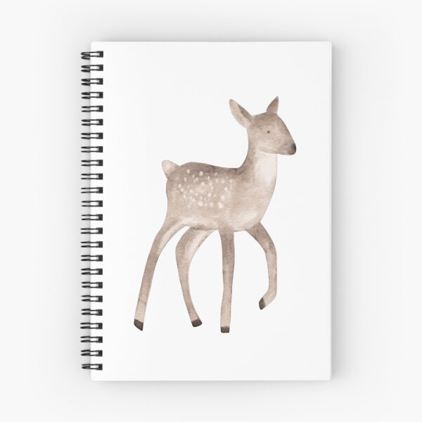 Item preview, Handpainted Watercolor Cute Spotted Forest Baby Deer T-shirt designed and sold by ThomaasFields.
