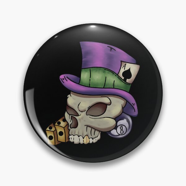Item preview, Gambling Skull designed and sold by Ron's Designs.