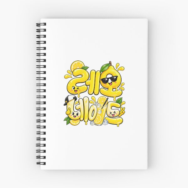 Item preview, Aesthetic Hangeul Calligraphy - Lemonade designed and sold by soulofseoul.