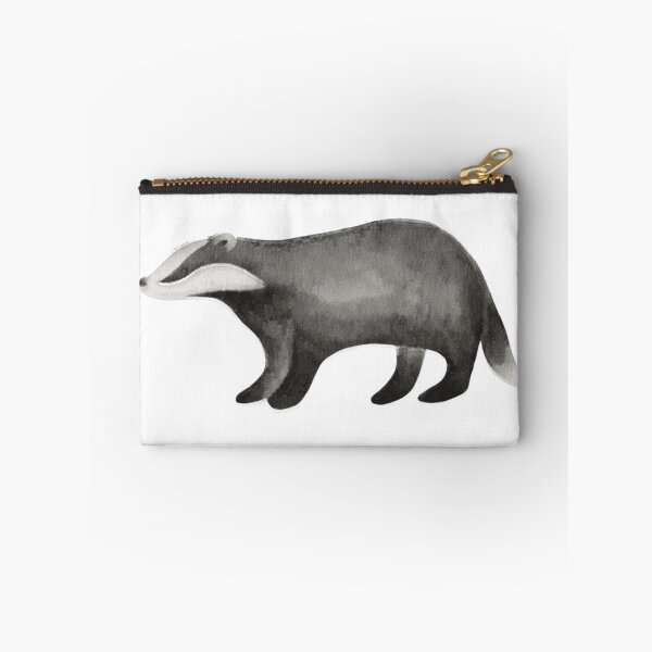 Item preview, Handpainted Watercolor Sneaky Funny Forest Baby Badger T-shirt designed and sold by ThomaasFields.