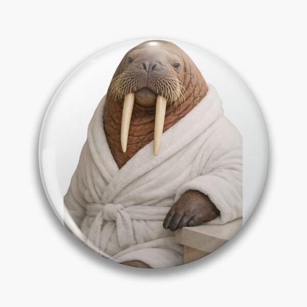 Item preview, Comfy Bathrobe Walrus designed and sold by Sillytoe.