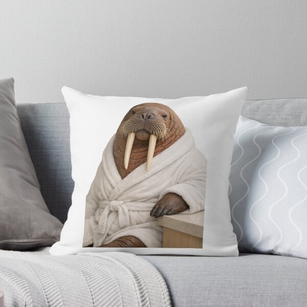 Item preview, Comfy Bathrobe Walrus designed and sold by Sillytoe.
