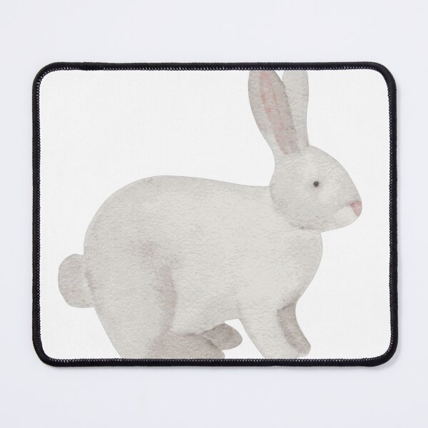 Item preview, Handpainted Watercolor Cute White Forest Baby Rabbit T-shirt designed and sold by ThomaasFields.