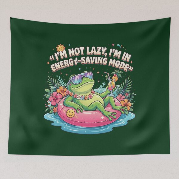 Item preview, Chill Frog Summer Vibes designed and sold by FatmaAhmed90.