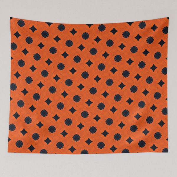 Item preview, Halloween Polka Dots Pattern designed and sold by Shy Fractal Designs.