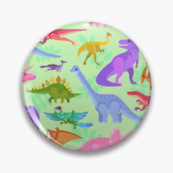 Item preview, Pastel Prehistoric Dinosaurs - Nursery Seamless Pattern designed and sold by Billy Morfo™.