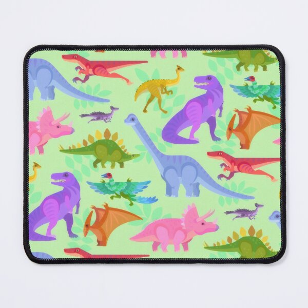 Item preview, Pastel Prehistoric Dinosaurs - Nursery Seamless Pattern designed and sold by Billy Morfo™.