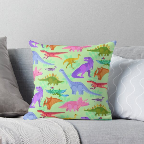 Item preview, Pastel Prehistoric Dinosaurs - Nursery Seamless Pattern designed and sold by Billy Morfo™.