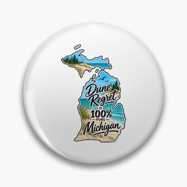 Item preview, Funny Michigan Dune Regret is 100% Pure Michigan designed and sold by gillys.