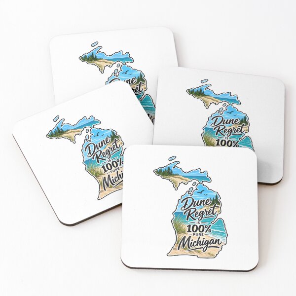 Item preview, Funny Michigan Dune Regret is 100% Pure Michigan designed and sold by gillys.