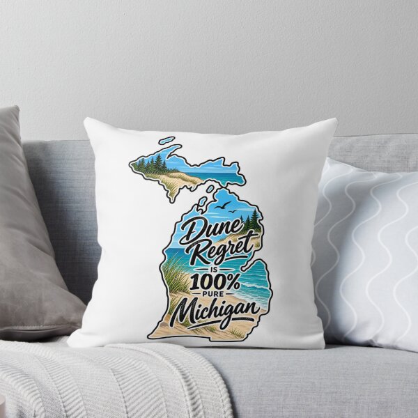 Item preview, Funny Michigan Dune Regret is 100% Pure Michigan designed and sold by gillys.