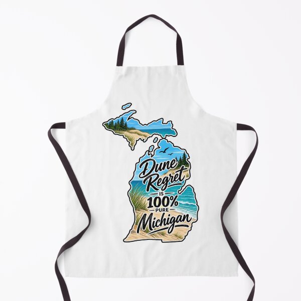 Item preview, Funny Michigan Dune Regret is 100% Pure Michigan designed and sold by gillys.