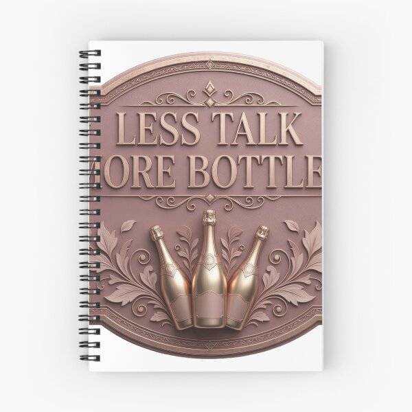 Item preview, Iconic LESS TALK MORE BOTTLES designed and sold by dazzlemakers.