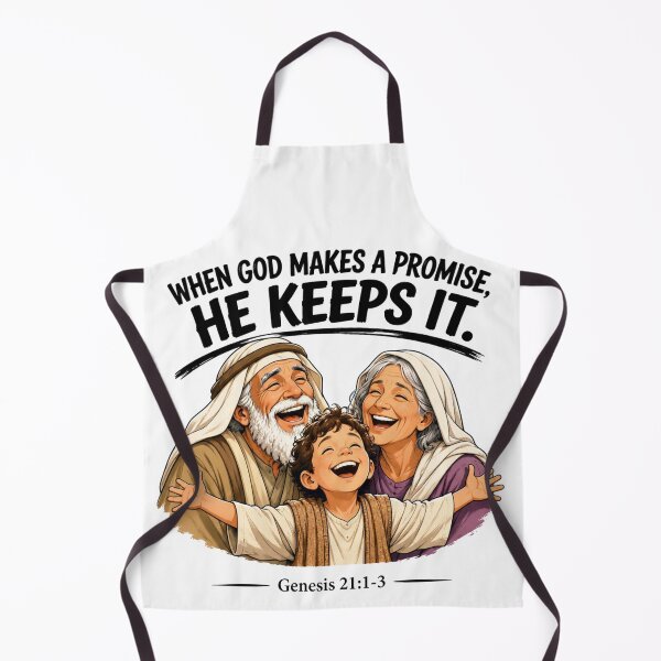 Item preview, When God Makes a Promise, He Keeps It | Genesis 21:1-3 | Christian Bible Design Inspired by Abraham, Sarah & Isaac designed and sold by ByJeffro.