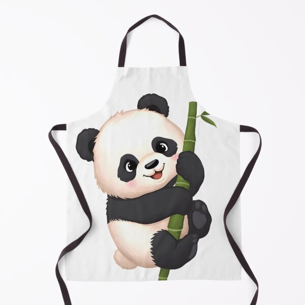 Item preview, Cute Baby Panda with Bamboo designed and sold by AmirArtisanVibe.