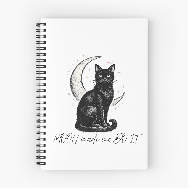 Item preview, Bad Luck Looks Good Black Cat Crescent Moon designed and sold by NESTORY-Studio.
