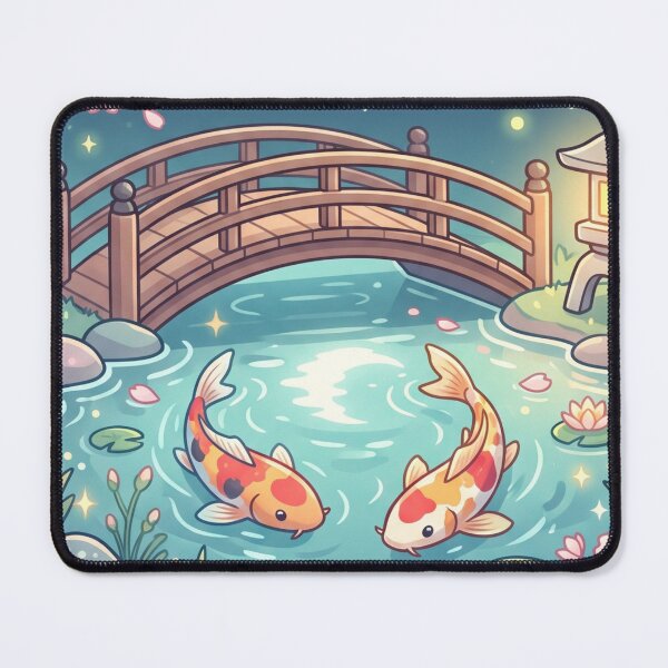 Item preview, Koi fish, Japanese night designed and sold by SoraPetals.