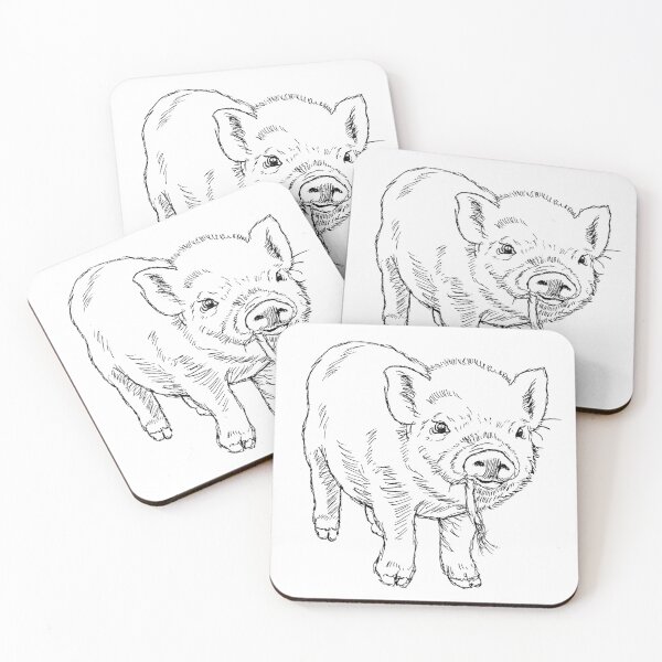 Item preview, Nimble Piglet designed and sold by MatildaLockwood.