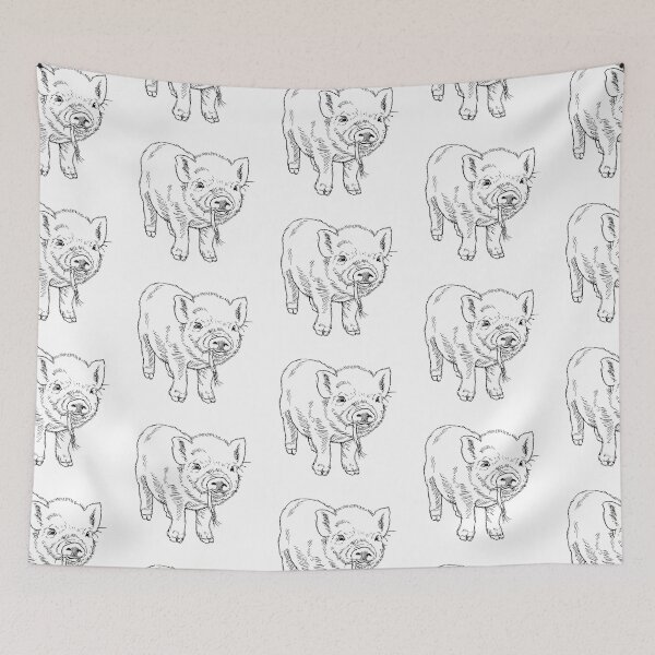 Item preview, Nimble Piglet designed and sold by MatildaLockwood.