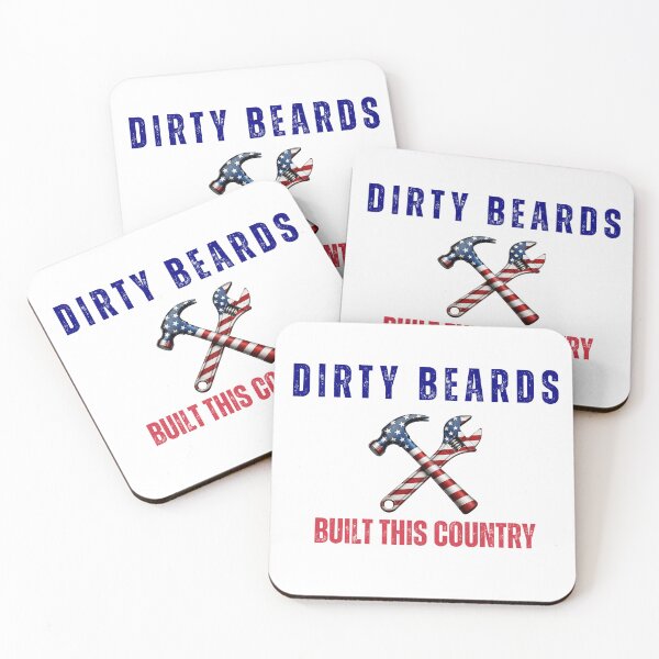Item preview, Dirty Beards Built This Country (Hammer & Wrench) designed and sold by DirtyBeards.