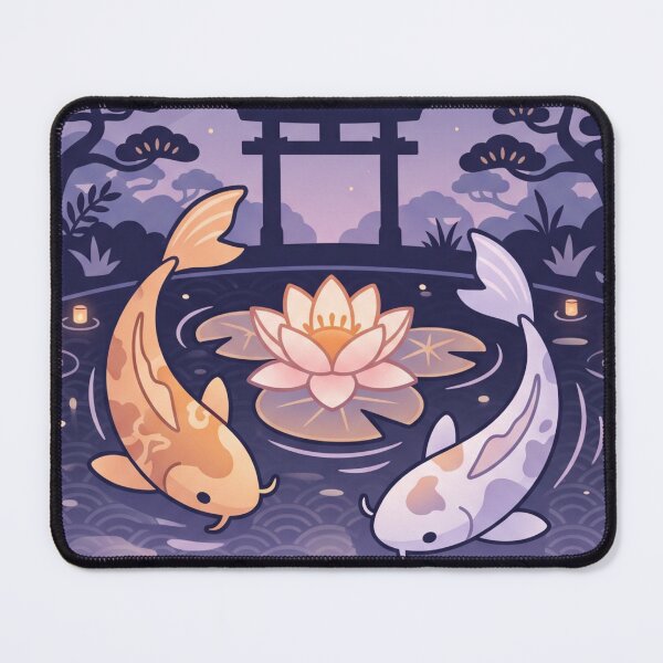Item preview, Koi fish in the middle of the night designed and sold by SoraPetals.