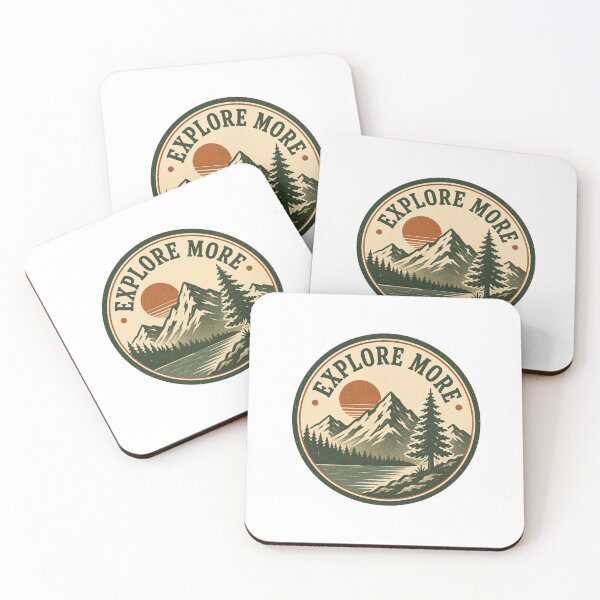Item preview, National Park Explore More Badge designed and sold by NeoSakura.