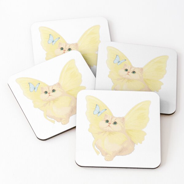 Item preview, Yellow Fairy Cat Tee designed and sold by AlenJaclenee.