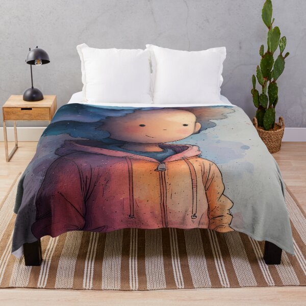 Item preview, A dreamy boy with blue-black cloud-like hair designed and sold by Mianku | Für das Leben.