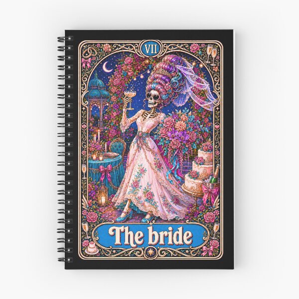 Item preview, Funny Tarot Skeleton - The Bride designed and sold by Travelslightly.