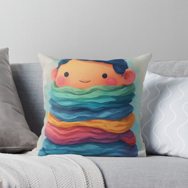 Item preview, Colorful ball of yarn with a cute face on top designed and sold by Mianku | Für das Leben.