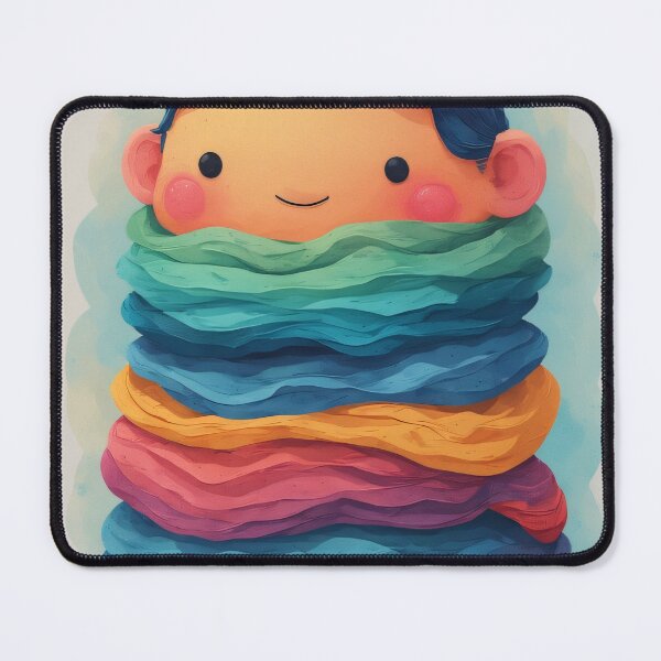 Item preview, Colorful ball of yarn with a cute face on top designed and sold by Mianku | Für das Leben.