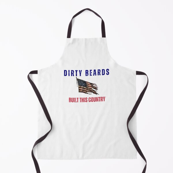 Item preview, Dirty Beards Built This Country (Flag) designed and sold by DirtyBeards.