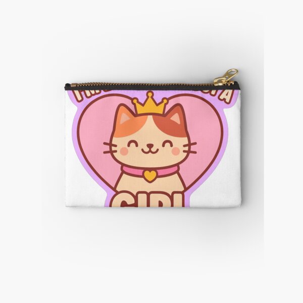 Item preview, I'm Literally Just A Girl Cat Tee designed and sold by AlenJaclenee.