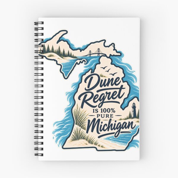 Item preview, Dune Regret is 100% Pure Michigan | Travel Michigan Sand Dunes designed and sold by gillys.