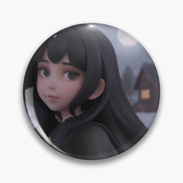 Item preview, Moonlit Gothic Winter Girl designed and sold by MoonGlyphSilence.