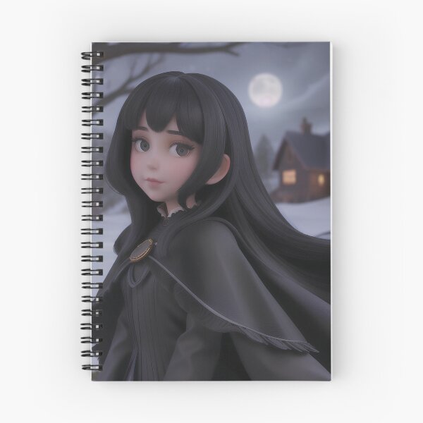 Item preview, Moonlit Gothic Winter Girl designed and sold by MoonGlyphSilence.