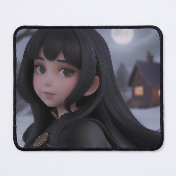 Item preview, Moonlit Gothic Winter Girl designed and sold by MoonGlyphSilence.