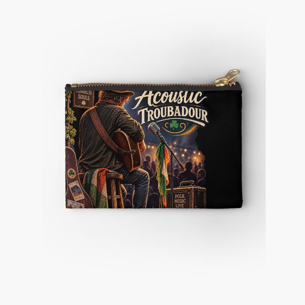 Item preview, The Acoustic Troubadour Irish Folk Concert Art designed and sold by Mohamedeinoo.