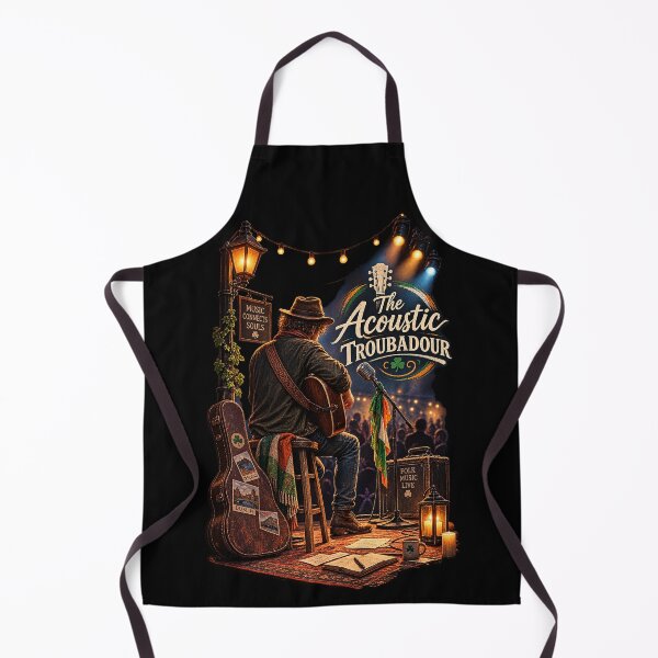 Item preview, The Acoustic Troubadour Irish Folk Concert Art designed and sold by Mohamedeinoo.